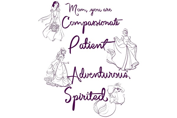 Mom's Virtues Illustrated