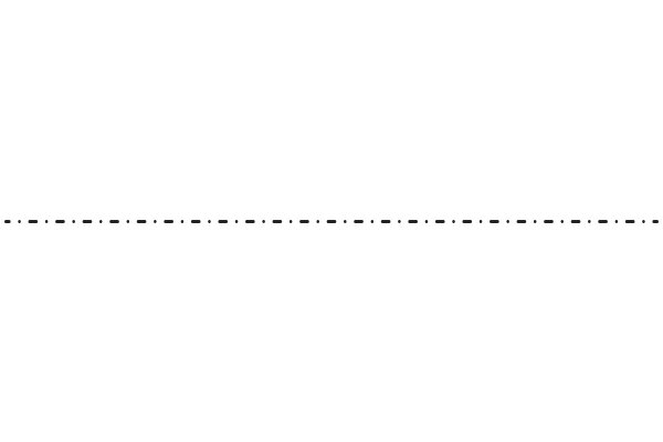 A Solid White Background with a Horizontal Line of Text