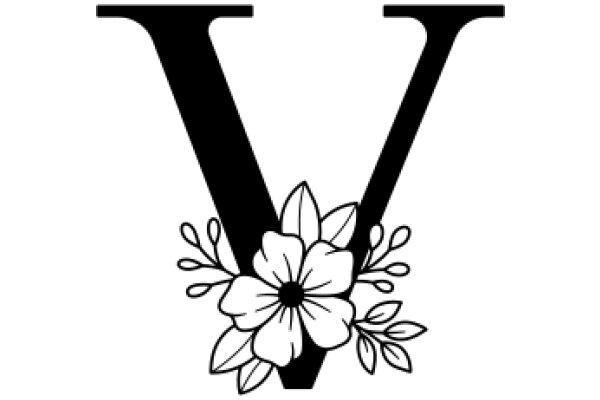 Vintage Flower Logo: A Timeless Symbol of Beauty and Strength