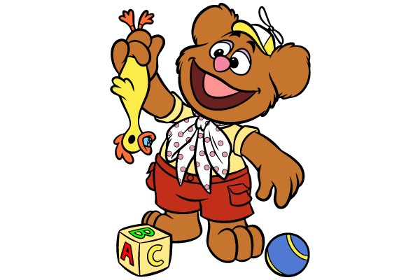 Joyful Bear's Playtime Adventure