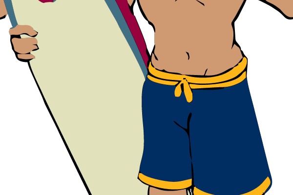 Surf's Up: The Ready Surfer