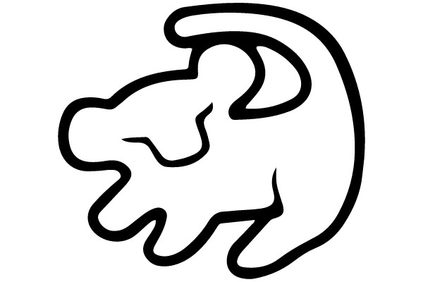 Dinosaur Outline