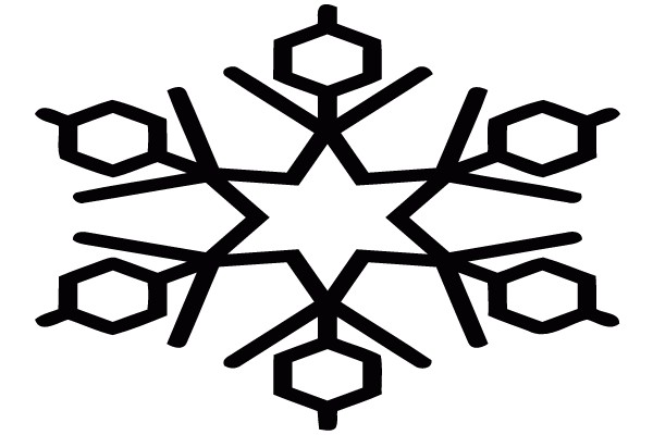 Winter Snowflake Diagram
