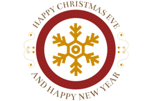 Season's Greetings: A Festive Circle of Christmas Wishes and New Year Celebrations