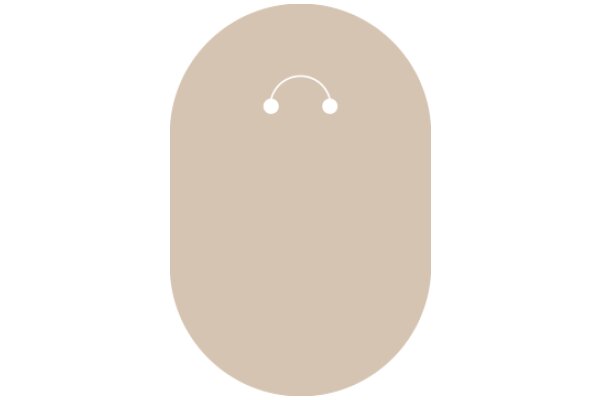 A Simple, Solid Circle with a Smiley Face