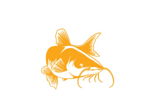 Vibrant Yellow Fish Illustration