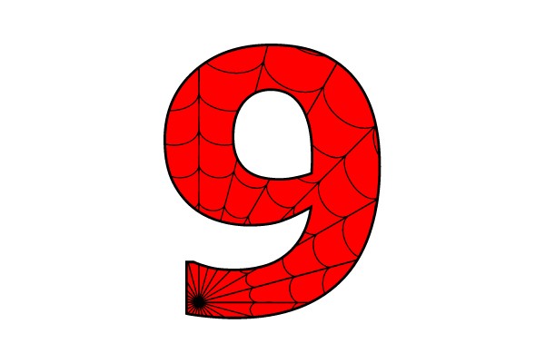 Spider-Webbed Number Nine
