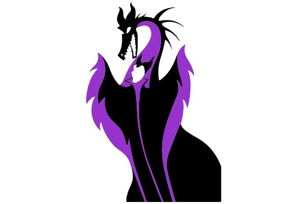 Dark Dragon Silhouette