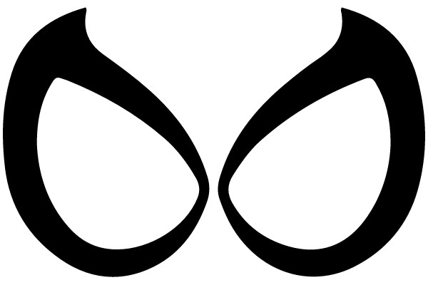 Symmetrical Black Shapes