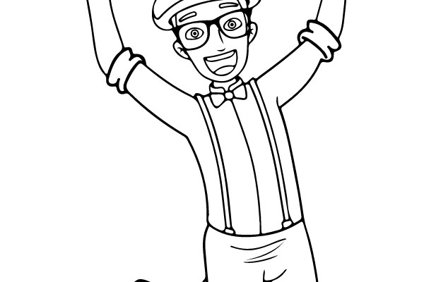 Exuberant Expression: A Joyful Leap into Creativity