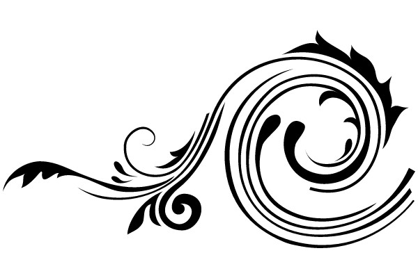 Ornate Vintage Flourish Decoration