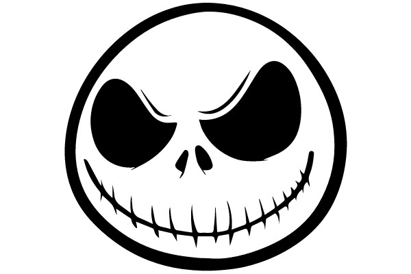 Skull Circle Icon