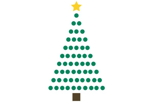 A Festive Christmas Tree with a Star Topper