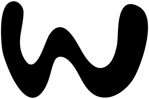 Abstract Black Wave