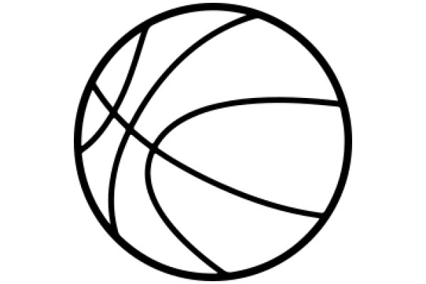 Stylized Basketball Logo