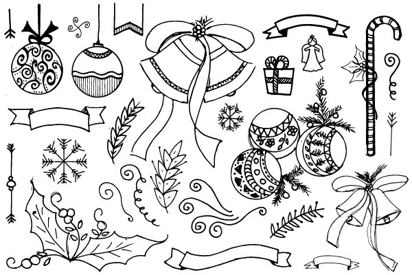 Winter Wonders: A Festive Coloring Page