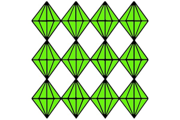Symmetrical Pattern of Geometric Shapes