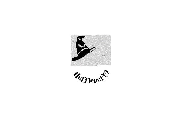 Hufflepuff Hat and Banner
