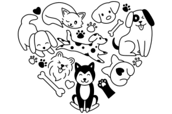 A Whimsical Collection of Animal Friends