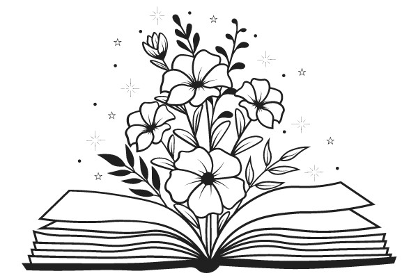 A Book of Flowers: A Whimsical Illustration