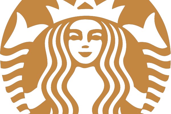 The iconic Starbucks logo