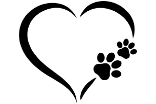 Logo: A Heart and Paw Design