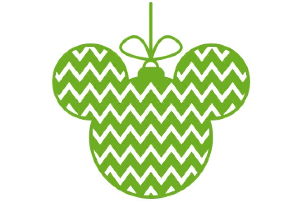 A Festive Green Mickey Mouse Balloon