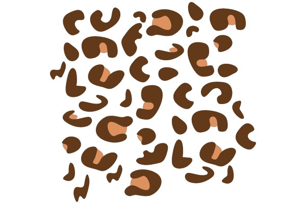 Abstract Brown and Orange Shapes