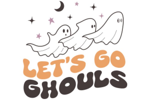 Let's Go Ghoulish: A Spooky Adventure with Ghosts and Stars