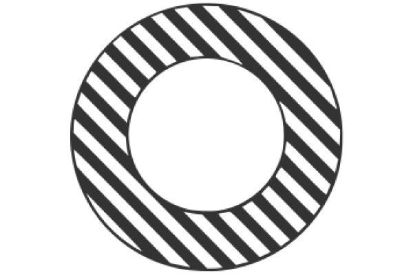 A Solid White Background with a Circular Design
