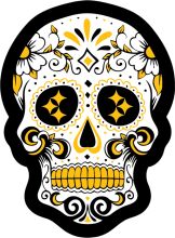 Vibrant and Detailed Sugar Skull Design