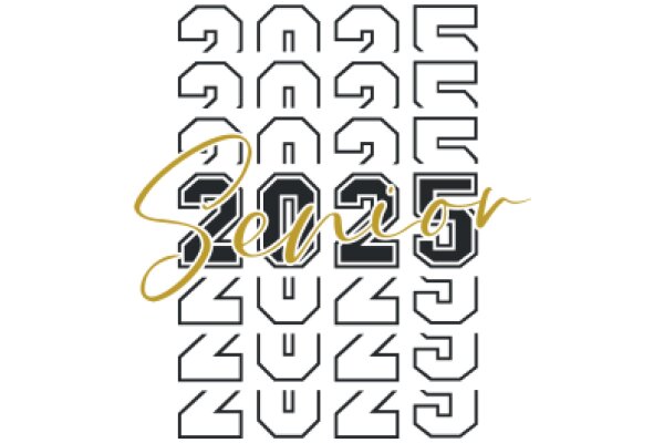2025 Senior Year Commemorative Poster