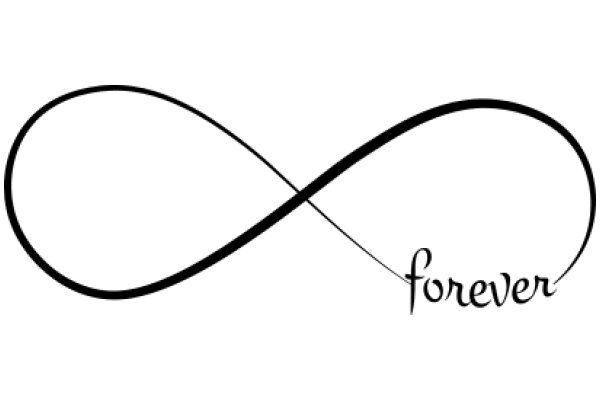 Elegant Logo for 'Forever' with a Timeless Infinity Symbol