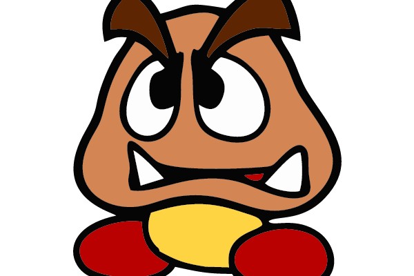 Angry Cartoon Character