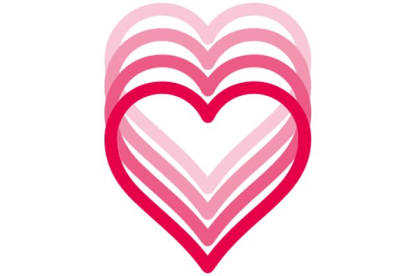Vibrant Heart Design: A Colorful Symbol of Love and Affection