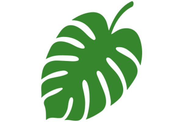 Vibrant Green Leaf Design