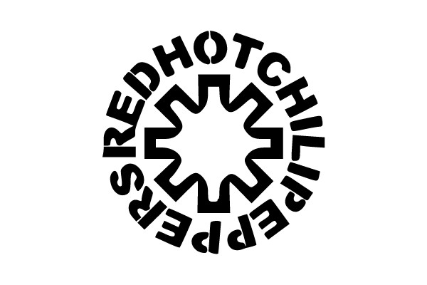 Red Hot Chili Peppers logo.