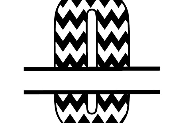 Chevron Patterned Ice Cream Bar