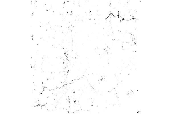 Abstract Black Marks on a White Background