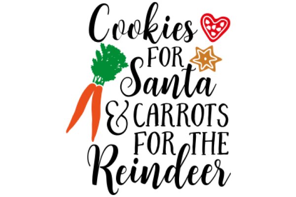 Cookies for Santa and Carrots for the Reindeer: A Festive Holiday Recipe