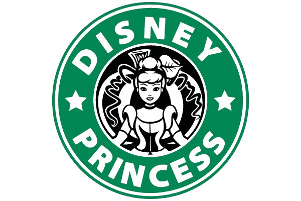 Disney Princess Starbucks Logo