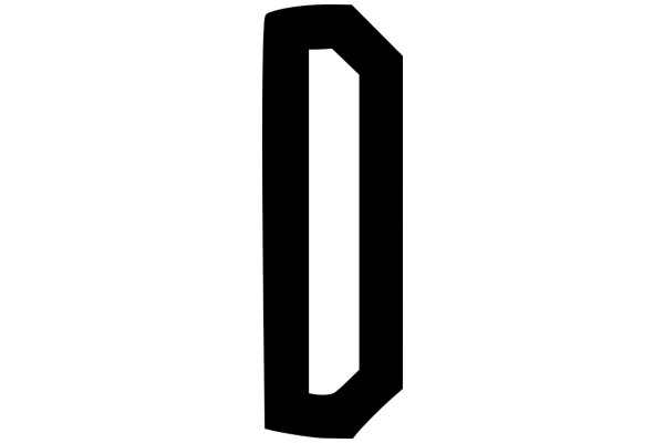 Simplistic Letter 'D'