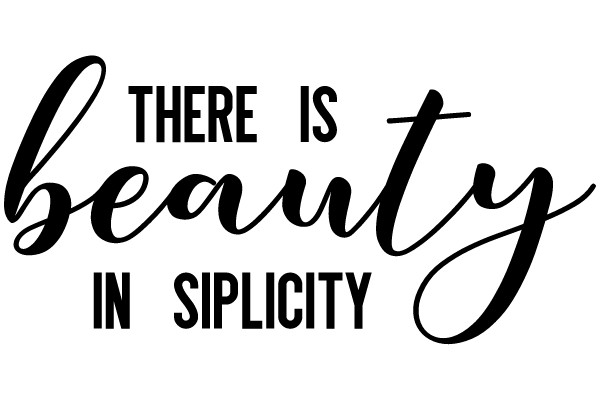 Beauty in Simplicity