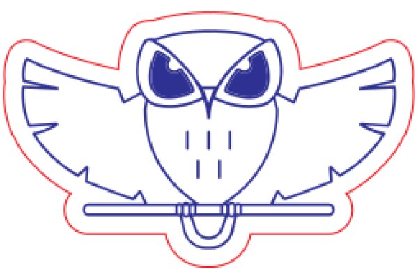 A Pixelated Owl Emblem