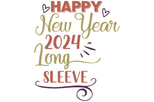 Happy New Year 2024: A Long Sleeve Shirt Design