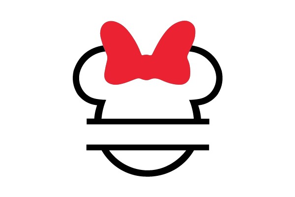 Chef's Hat with Red Bow