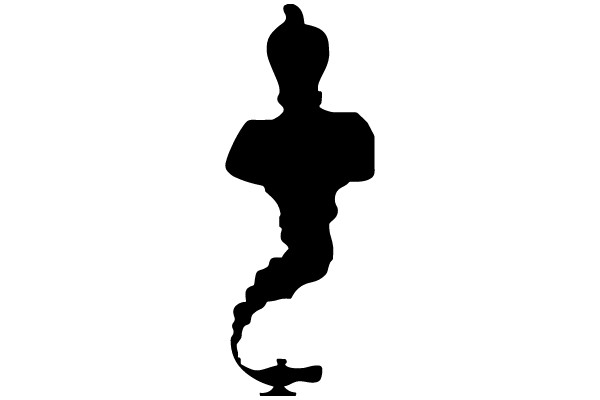 Silhouette of a Human Figure