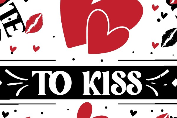 Too Cute to Kiss: A Playful Valentine's Day Advertisement