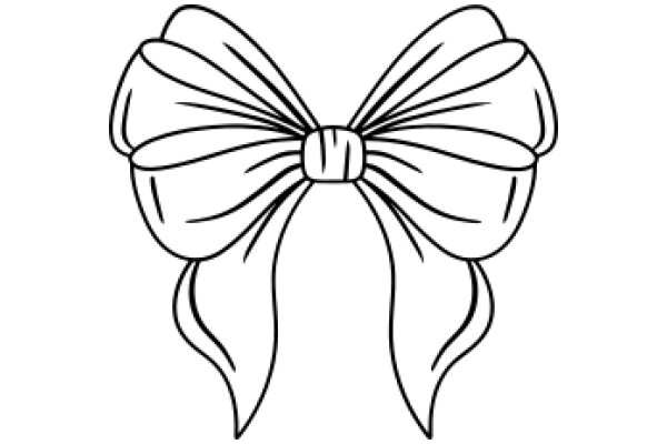 Stylized Bow with a Simple Design