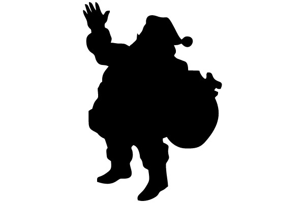 Santa Claus Silhouette